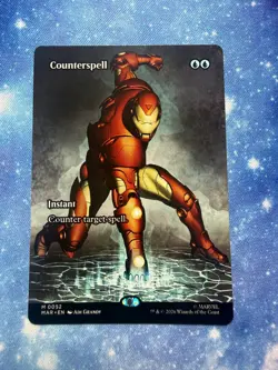 Counterspell (Borderless) (0052) Marvel Universe Eternal-Legal 52 NM - Image 1