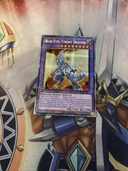 x1 Blue-Eyes Tyrant Dragon - MP25-EN042 - Starlight Rare - 1st Edition Yu-Gi-Oh! - Image 1