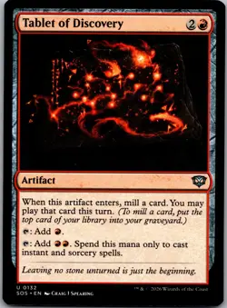 Tablet of Discovery 132 Uncommon Secrets of Strixhaven Magic: The Gathering NM - Image 1
