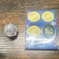 Sirius Dice TMNT MTG D20-Kitsune-1 pk( 2 acrylic sheets) - Image 1
