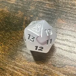 Sirius Dice TMNT MTG D20-Kitsune-1 pk( 2 acrylic sheets) - Image 2