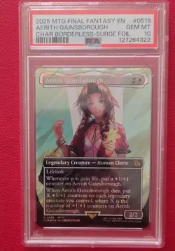Aerith Gainsborough (Borderless) (Surge Foil) - Image 1