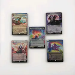 MTG Secret Lair Cute to Brute Thick Stock (Display Commander) - 5 pcs - Image 1