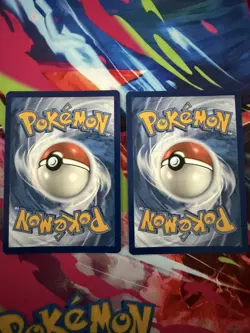 Pokemon Paldea Fates Tandemaus & Maushold baby shiny Holo lot - Image 4