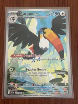 Nintendo Pokemon TCG Toucannon 094/084 Paradigm Trigger Full Art Holo English - Image 1