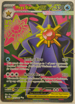 Pokemon Perfect Order Mega Starmie EX #102/088 - Image 1