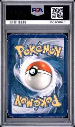 1999 POKEMON BASE SET 1ST EDITION #8 MACHAMP-HOLO PSA 1 - Image 2