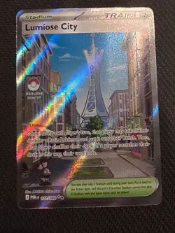 Lumiose City 111/088 Full Art Trainer from Perfect Order. ME3 Pokemon - Image 1