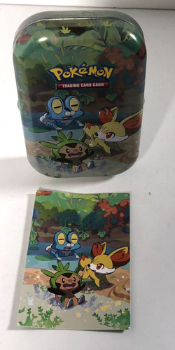 Pokemon Celebrations Kalos Mini Tin With Promo Card EMPTY NO CARDS - Image 1