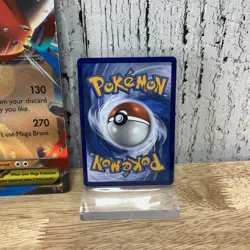 Pokemon Mega Lucario Ex 012 Promo Big And Small And Figure Package - Image 5
