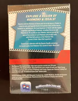 Pokemon TCG Scarlet & Violet Black Bolt Booster Bundle Box 6 Packs Zekrom 2025 - Image 2