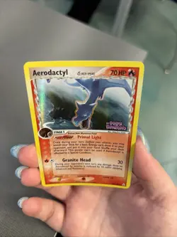 Aerodactyl 35/110 EX Holon Phantoms - reverse holo - STAMPED - Image 2