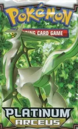 Arceus Booster Pack Factory Sealed Pokemon TCG - Image 1