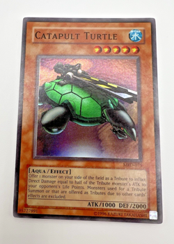 Vintage Yu-Gi-Oh! Catapult Turtle (MRD-075, Unlimited) 2002 Print Light Play - Image 1