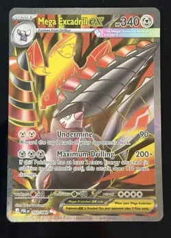 Pokemon TCG Mega Excadrill ex 103/084 Pitch Black Ultra Rare EN | NM - Image 1