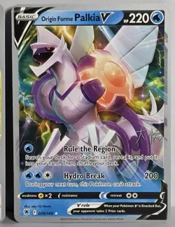 Origin Forme Palkia VSTAR 40/189 + VSTAR 39/189 World Championships 2022 Pokemon - Image 3
