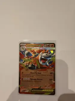 2025 POKEMON MEG EN-MEGA EVOLUTION DOUBLE RARE #022 MEGA CAMERUPT EX - Image 1