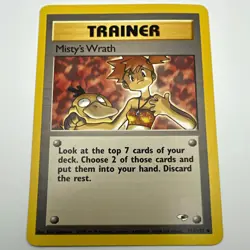 Pokemon Misty's Wrath Gym Heroes 114/132 Unlimited Regular Uncommon English 2000 - Image 1