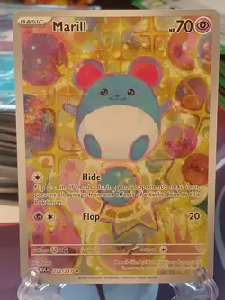 Marill 232/217 Illustration Rare Ascended Heroes Pokemon Holo - Image 1