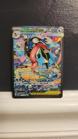 Mega Greninja ex SIR 116/086 Chaos Rising Special Illustration Rare Pokemon TCG - Image 1
