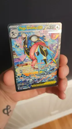 Mega Greninja ex SIR 116/086 Chaos Rising Special Illustration Rare Pokemon TCG - Image 4