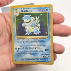 CARTA POKEMON BLASTOISE HOLO 2/102 - ITA - BASE SET - LIGHT PLAYED - 2 GRINZE - Image 3