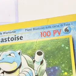 CARTA POKEMON BLASTOISE HOLO 2/102 - ITA - BASE SET - LIGHT PLAYED - 2 GRINZE - Image 4