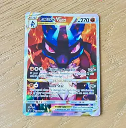The Pokemon Company Pokemon TCG Lucario VSTAR SWSH291 Promo Holo EN 2023 HP 270 - Image 1