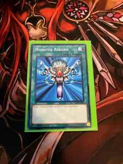 YUGIOH TCG MONSTER REBORN YS18-EN024 COMMON 1ST EDITION - Image 1