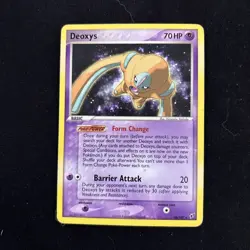 Deoxys (Defense Form) 18/107 Pokemon Deoxys LP - Image 1