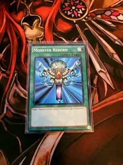 YUGIOH TCG MONSTER REBORN YGLD-ENA23 COMMON 1ST EDITION - Image 1