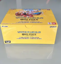 One Piece Adventure On Kami’s Island OP15-EB04 Sleeved Booster Pack x24 IN HAND - Image 3