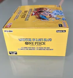 One Piece Adventure On Kami’s Island OP15-EB04 Sleeved Booster Pack x24 IN HAND - Image 4