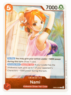 Nami Character EB03-006 One Piece TCG Foil NM - Image 1