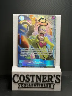 Mr. 3 (Galdino) - OP09-056 (Alt Art) One Piece OP09-056 PRB02 -The Best English - Image 1