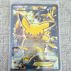 Pikachu EX XY124 XY Holo Promo ENG Basic 130 HP Pokemon TCG Card - Image 1