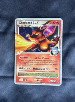 Charizard G LV.X 143/147 Supreme Victors 2009 Holo Ultra Rare Pokemon Card - Image 1