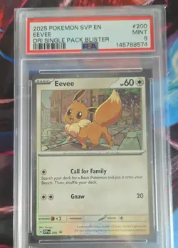 Eevee - 200 (Cosmos Holo) SVP200 Sv: Scarlet & Violet Promo Cards Holo - Image 1