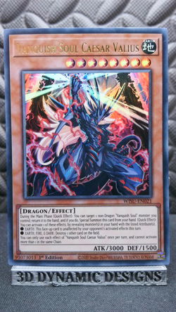 | Yugioh Vanquish Soul Caesar Valius WISU-EN021 1st Ultra Rare NM/M 🔥 | - Image 1