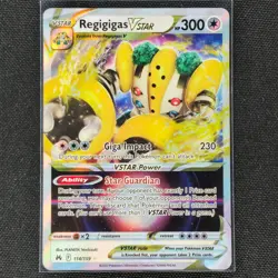 Regigigas VSTAR - 114/159 - Ultra Rare - Crown Zenith - Pokemon Card - HP - Image 1