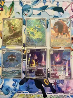 Pokemon Chaos Rising - Illustration Rare Card Lot Of 6 NM - Image 1