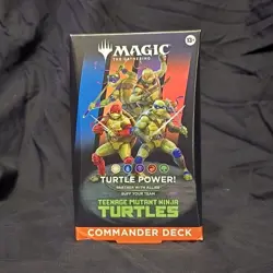 Wizards of the Coast MTG TMNT Turtle Power! Commander Deck 100ct EN 2024 - Image 1