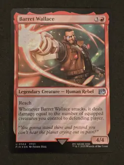 Barret Wallace (Surge Foil) Final Fantasy Foil - Image 1