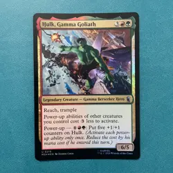 MTG NM: Hulk, Gamma Goliath - Marvel Super Heroes (MSH), Holo/Foil - Image 1