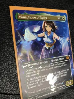 J4 Yuna, Hope of Spira (Borderless) Chocobo Track Foil Final Fantasy - Foil - Image 3