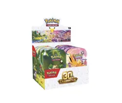 PRESALE Pokemon 30th Anniversary Celebration Mini Tin Display ORDER CONFIRMED - Image 1