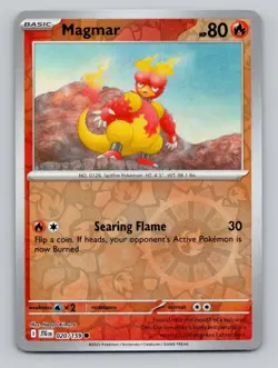 Magmar 020/159 Common Journey Together Pokemon Reverse Holo Near Mint - Image 1