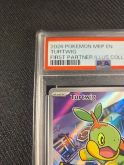 Pokemon PSA 10 First Partner Series 1 Black Star Promo Turtwig #040 - Image 4