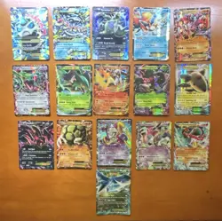 Nintendo Pokemon TCG EX Holo Lot (16) English Ampharos EX Groudon EX + - Image 1