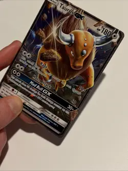 Tauros GX 100/149 SM Base Set Pokemon TCG Lightly Played - Image 2